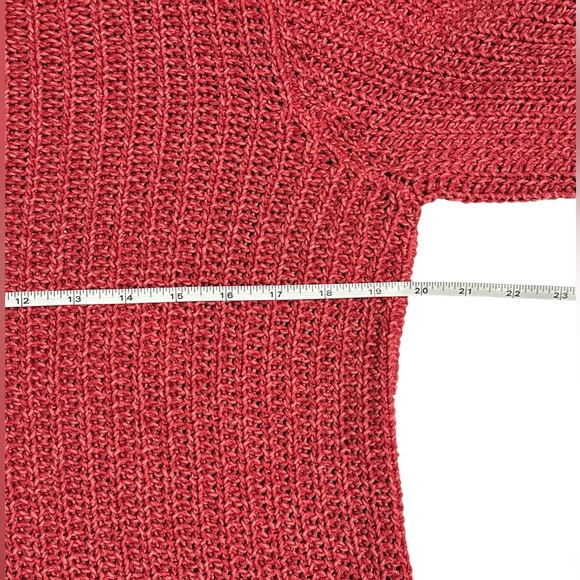 Lauren by Ralph Lauren Pink Chunky Knit Sweater - Picture 5 of 5